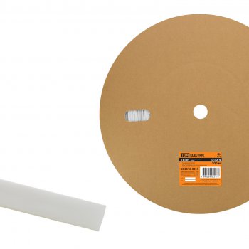 Трубка термоусадочная ТУТнг 10/5мм белый ролл TDM (100)