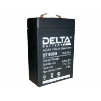 Аккумулятор Delta VRLA 6- 2.8 (6V, 2.8Ah, 66x33x100мм) (20)
