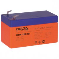 Аккумулятор Delta VRLA12- 1,2 (12V, 1,2Ah, 97x43x52мм) (20)