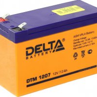 Аккумулятор Delta VRLA12- 7.2 (12V, 7.2Ah, 151x65x94мм)) (5)