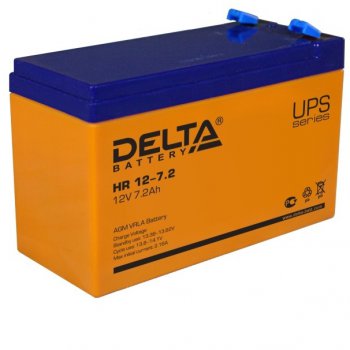 Аккумулятор Delta VRLA12- 7.2 (12V, 7.2Ah, 151х65х94мм) (5)