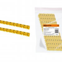 Маркер наборный "B" желтый 1,5 мм2 (150шт.) (10)