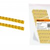 Маркер наборный "B" желтый 4 мм2 (100шт.) (10)