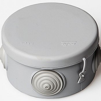 Коробкa Тусо D70x50мм IP55 4 ввода (128)