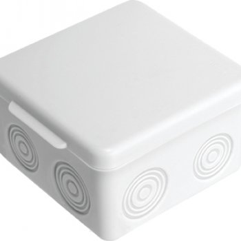 Коробкa УПр 80х80х50мм IP54 7 отводов (100)