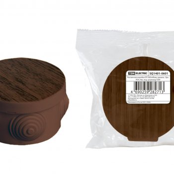 Коробка TDM D65х40мм бук IP54 4ввода штрихкод (60)