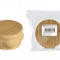 Коробка TDM D 65*40 сосна IP54 4ввода штрихкод (60)