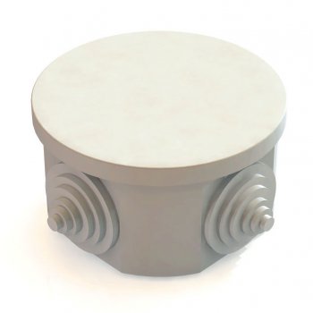 Коробка GE d75*40 IP44, 4 ввода (60)