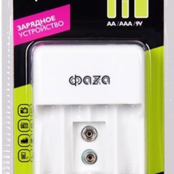 Зарядное устройство Фаzа B-55A (без аккумуляторов, 4*R3/R6,9V) (40)