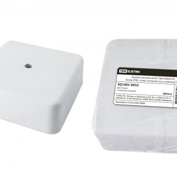 Коробка TDM []100/44 белый клемма штрихкод (25)