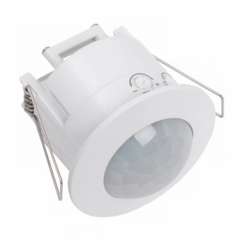 Датчик движения IEK ДД-201 1200Вт 360° 6м белый (10)