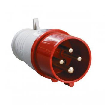 Вилка 014 3Р+РЕ 16А 380В IP44 MAGNUM IEK (10)