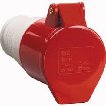 Розетка 214 переносная 3Р+РЕ 16А 380В IP44 IEK (10)