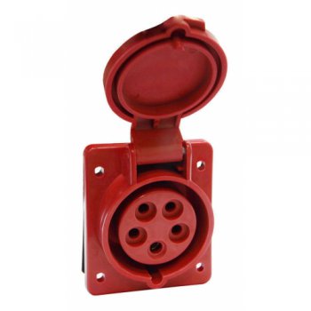 Розетка 415 встраиваемая 3Р+Е+N 16А 380В IP44 MAGNUM IEK (10)