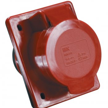 Розетка 424 встраиваемая 3Р+Е 32А 380В IP44 MAGNUM IEK (10)