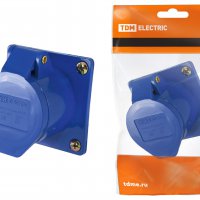 Розетка TDM 413 скрытая 2Р+РЕ 16А 220В IP44 (20)