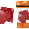 Розетка TDM 414 скрытая 3Р+РЕ 16А 380В IP44 (20)