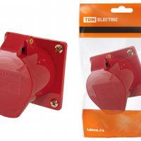 Розетка TDM 424 скрытая 3Р+РЕ 32А 380В IP44 (15)