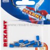Наконечник штыревой втулочный изолированный 2.5мм²-8 Rexant НШВи синий 10шт (10)