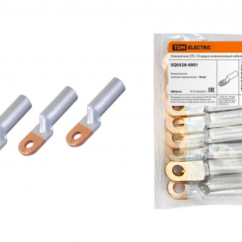 Наконечник DTL- 10 медь-алюминий TDM (200)