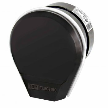 Разъём TDM РШ-ВШ 32А 250В ОУ черный (6)