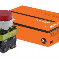 Кнопка TDM BL42 1р красный