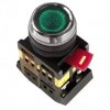 Кнопка IEK ABLFS-22 1з+1p 220В подсветка зелёный (10)