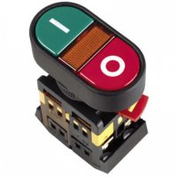 Кнопка двойная IEK APВВ-22N I-O 1з+1р подсветка 220В (10)