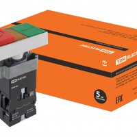 Кнопка двойная TDM BW8465 Пуск-Стоп 1з+1р подсветка (6)
