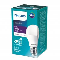 Лампа диодная A60  7Вт Е27 4000К 680Лм Philips Essential (12)