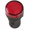 Лампа индикаторная IEK AD-22DS(LED) красный  12В (10)
