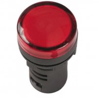 Лампа индикаторная IEK AD-22DS(LED) красный  12В (10)