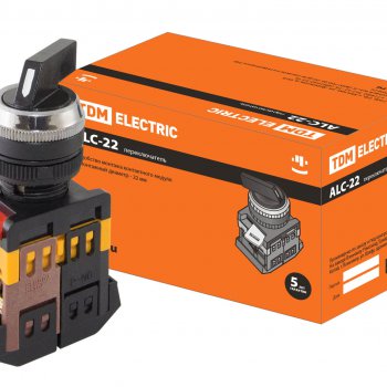 Переключатель TDM ALC-22 I-O 1з+1р 220В (10)