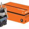 Переключатель TDM BD45 I-O 1з+1р ключ черный (10)