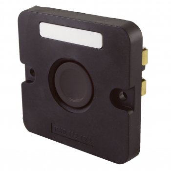 Пост кнопочный TDM ПКЕ 112-1 черный IP40 (10)