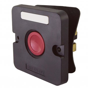 Пост кнопочный TDM ПКЕ 122-1 красный IP54 (10)