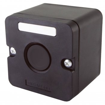 Пост кнопочный TDM ПКЕ 212-1 черный IP40 (5)