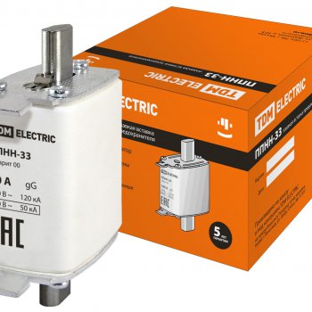 Вставка плавкая ППНН-33 TDM габ.00  80А (3)