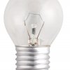Лампа накаливания шар G45 40Вт Е27 прозрачная Philips (100)