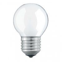 Лампа накаливания шар G45 40Вт Е27 матовая Philips (100)