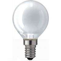 Лампа накаливания шар G45 60Вт Е14 матовая Philips (100)