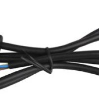 Шнур с вилкой Volsten S-LR2A 1,5м прямая черный с/з ПВС 3*1 (50)