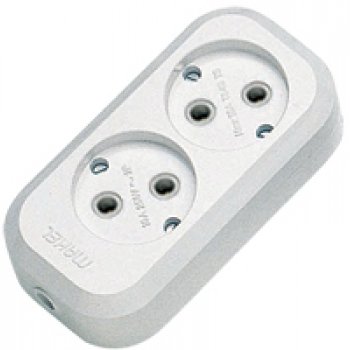 Колодка Makel 2гн без заземления (25/100)