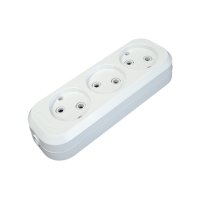 Колодка Универсал 3гн без заземления 10А (100)