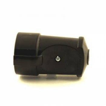 Штепсельное гнездо Makel чёрный без заземления (50)