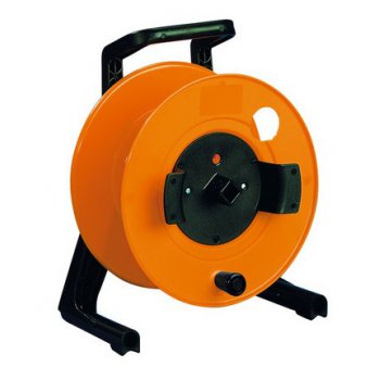 Катушка удлинителя D300мм под штепсельное гнездо с/з пластик (1)