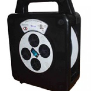 Рулетка удлинителя 4 гнезда с/з пластик "Чемодан" (3)