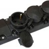 Колодка каучук Светоприбор 3гнезда с заземлением IP44 16А (22)