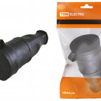 Штепсельное гнездо каучук TDM IP44 16А (24)