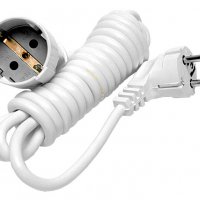 Удлинитель-шнур 1гнезда 3м без заземления ПВС 1320Вт 2x0.75мм² Универсал Премиум УШ-6 (50)